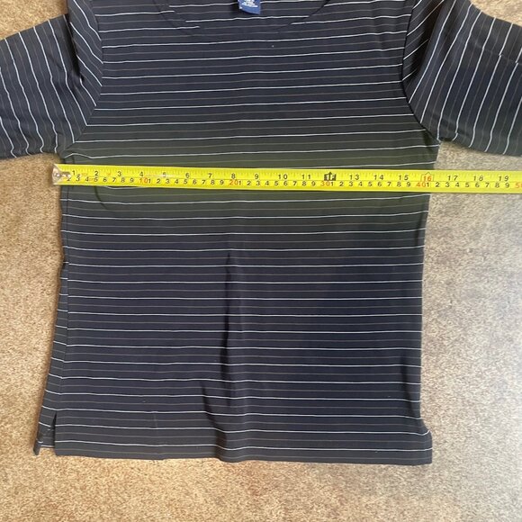 GAP 3/4 Sleeve Black Striped Shirt - Picture 6 of 7